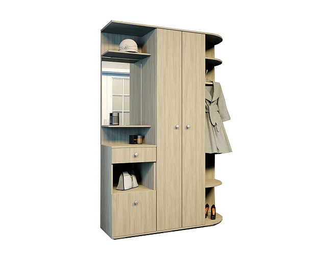 Прихожая Виза ясень шимо светлый